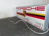 DT: Illuminated Porsche 50th Jahre (Year) Anniversary Sign