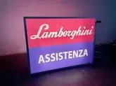 DT: Illuminated Lamborghini Service Sign