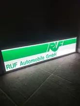 No Reserve Illuminated RUF Style Sign