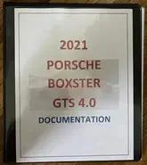 4k-Mile 2021 Porsche 718 Boxster GTS 4.0