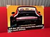 No Reserve Authentic Porsche 30th Anniversary Enamel Sign