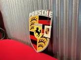 No Reserve Authentic Enamel Porsche Dealership Crest