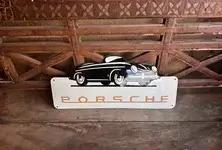  Porsche 356 Speedster Enamel Sign