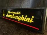DT: Large Illuminated Lamborghini Sign