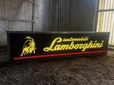DT: Large Illuminated Lamborghini Sign