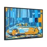 No Reserve Porsche 911 RS Gicleé Print on Canvas by Michael Ledwitz