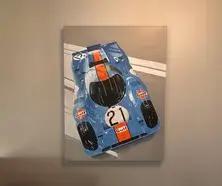 No Reserve Original Painting of the Porsche 917 by Mike Zagorski