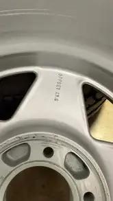  OEM 16" Ferrari Testarossa Center Lock Wheels
