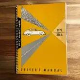 No Reserve Porsche 356A Driver's Manual and Porsche Literature