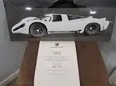 No Reserve Limited Edition Authentic Porsche 917 Enamel Sign