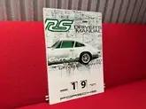 No Reserve Enamel Porsche Carrera RS 2.7 Perpetual Calendar w/ Original Box