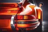 No Reserve "Orange Porsche 911 Outlaw" by Greg Stirling