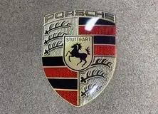 No Reserve Enamel Porsche Crest