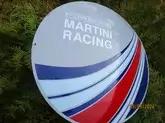DT: Porsche Martini Enamel Style Sign