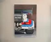 No Reserve Original Painting of the 1974 Martini Porsche 911 RSR by Mike Zagorski
