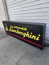 DT: Illuminated Automobili Lamborghini Sign