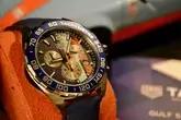  Tag Heuer Gulf Watch and 1:18 Scale Carrera RSR Model