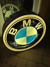 DT: Illuminated Double-Sided BMW Sign