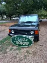 DT: Illuminated Land Rover Sign