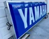  Large Illuminated 2000s Yamaha Sign by Dualite