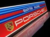  Illuminated Porsche Martini Racing Sign