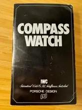 DT: IWC Porsche Design Compass Watch & 1986 Rallye Paris-Dakar Memorabilia