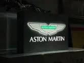 DT: Illuminated Aston Martin Sign