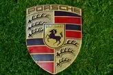  Authentic Enamel Porsche Crest