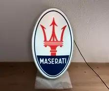 DT: Illuminated Maserati Sign