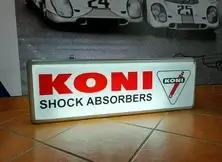 Illuminated Double-Sided Koni Shock Absorbers Sign