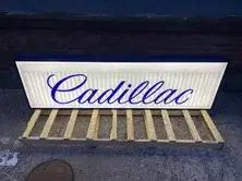 DT: Large Illuminated Cadillac Sign (8')