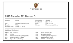 Modified 23K-Mile 2013 Porsche 991 Carrera S Coupe