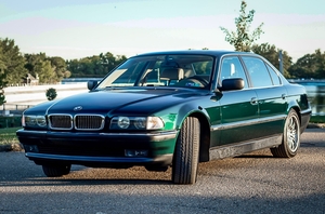 NO-RESERVE 1998 BMW 740IL Oxford Green Metallic