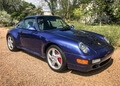  31K-Mile 1997 Porsche 993 Carrera 4S Zenith Blue