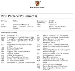 2019 Porsche 991.2 Carrera S PTS Irish Green
