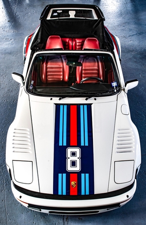 1986 Porsche 911 M491 Cab 3.2L Turbo Slant Nose