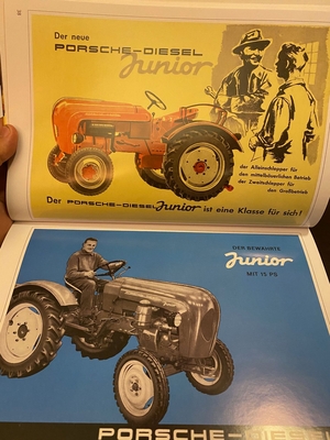 NO-RESERVE 1958 Porsche Diesel Junior Tractor