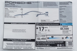 2018 Porsche 991 GT2 RS Weissach Package