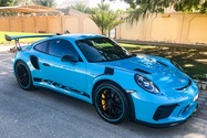 784-Mile 2019 Porsche 991.2 GT3 RS Miami Blue