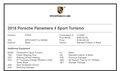 11K-Mile 2018 Porsche Panamera 4 Sport Turismo
