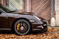 26K-Mile 2012 Porsche 997.2 Turbo S Macadamia Metallic