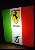  Illuminated Ferrari 75th Anniversary Sign