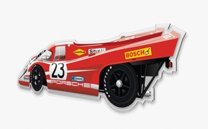 NO RESERVE - Plexiglass Porsche 917 Art (35" x 12")