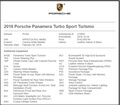 11k-Mile 2018 Porsche Panamera Turbo Sport Turismo