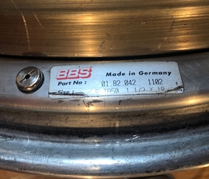 BBS E28 Magnesium Wheels