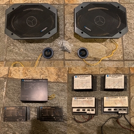 NO RESERVE - 80s Blaupunkt Audio Components