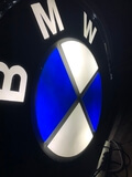 Illuminated BMW Dealership Sign