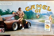 NO RESERVE - Rare IMSA Camel GT Porsche 935 Metal Sign (5' X 3')