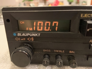 NO RESERVE Blaupunkt Charleston SQR 26 Radio (1987-1989)