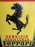  Ferrari Servizio Double-sided Illuminated Sign (38" x 28")